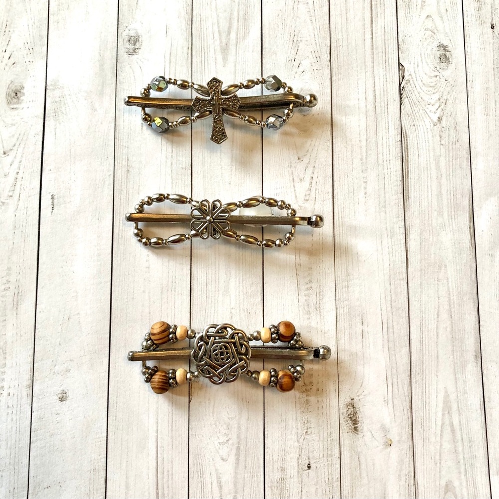 Lilla Rose Flexi Hair Clips XS NWOT Set of 3